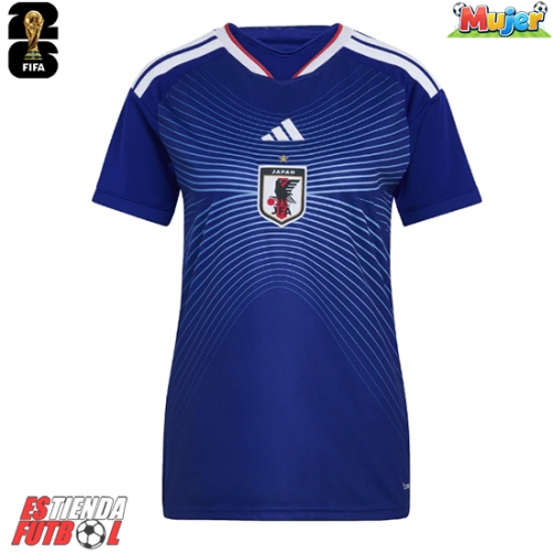 Japón Primera Equipación Mujer Mundial 2026 Manga Corta